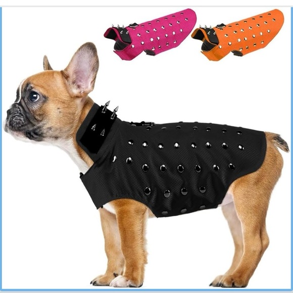 Sheripet Other - Spiked Dog Vest Black 🥳HOST PICK🥳